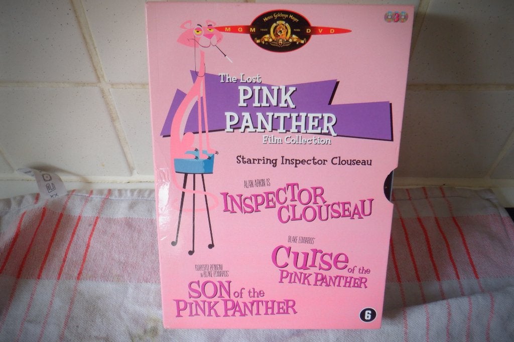 DVD BOX The Lost Pink Panther Film Collection(3DVD'S), Cd's en Dvd's, Dvd's | Komedie, Actiekomedie, Engels, Ophalen of Verzenden