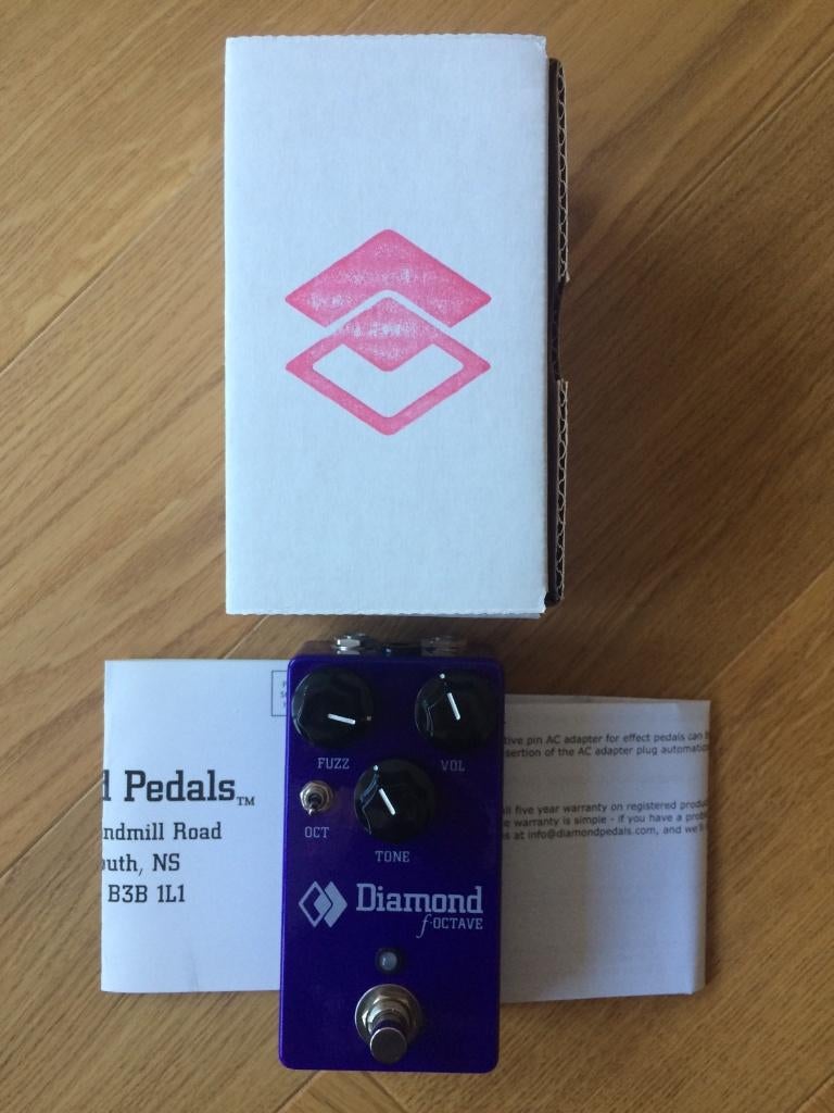 Diamond FOC-1 F-Octave Fuzz V1 (Like NEW), Envoi, Comme neuf, Distortion, Overdrive ou Fuzz