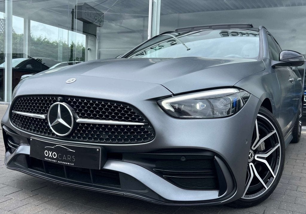 Mercedes-Benz C-Klasse 220 D 200CV / Pack AMG / Gris MAGNO M, Autos, Mercedes-Benz, Entreprise, Achat, Classe C, Caméra 360°, ABS