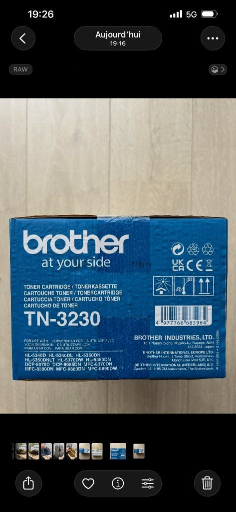 cartouche toner Brother référence TN-3230, Enlèvement ou Envoi, Neuf, Toner, Brother