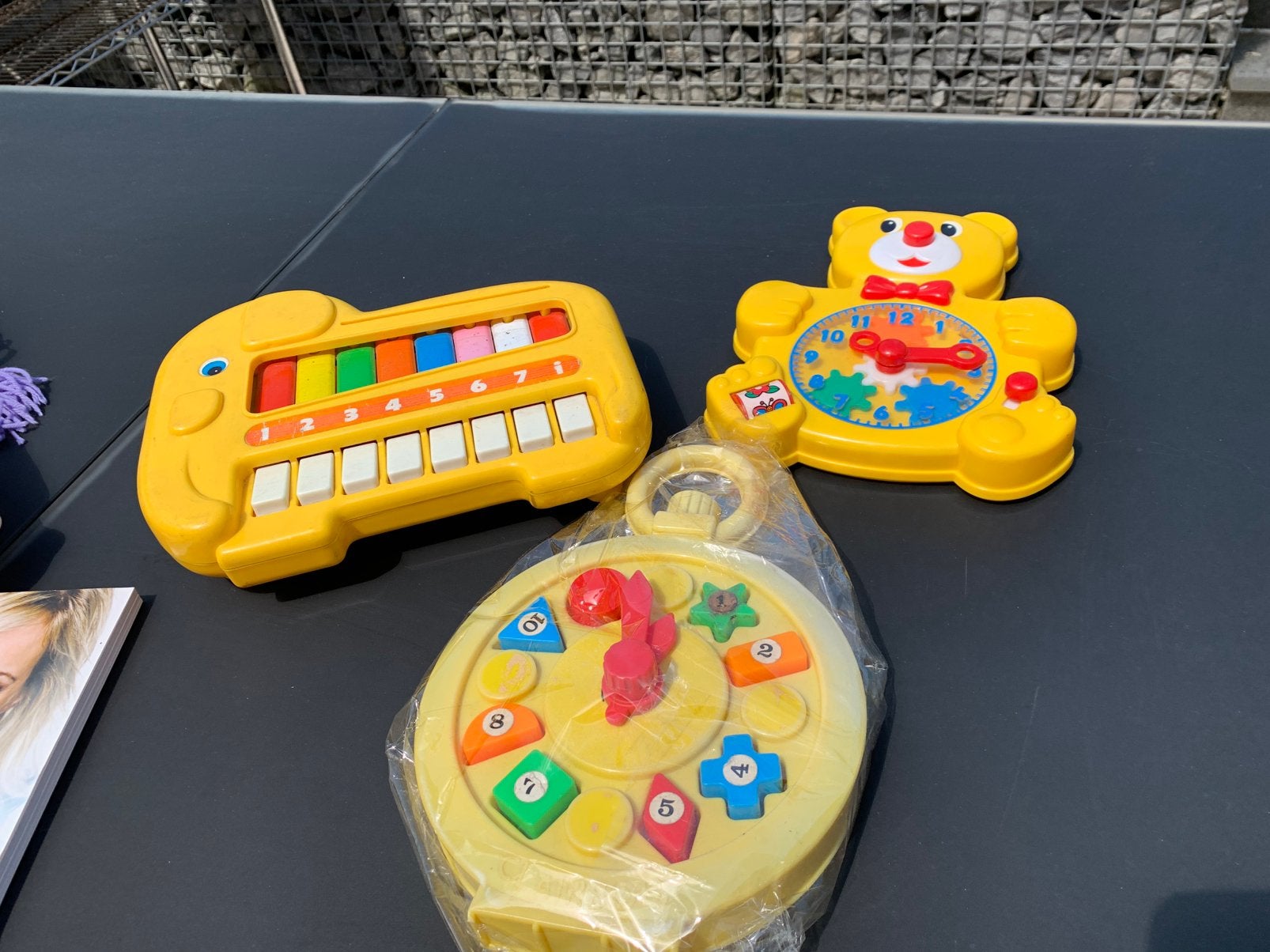 Baby speelgoed, Ophalen, Gebruikt