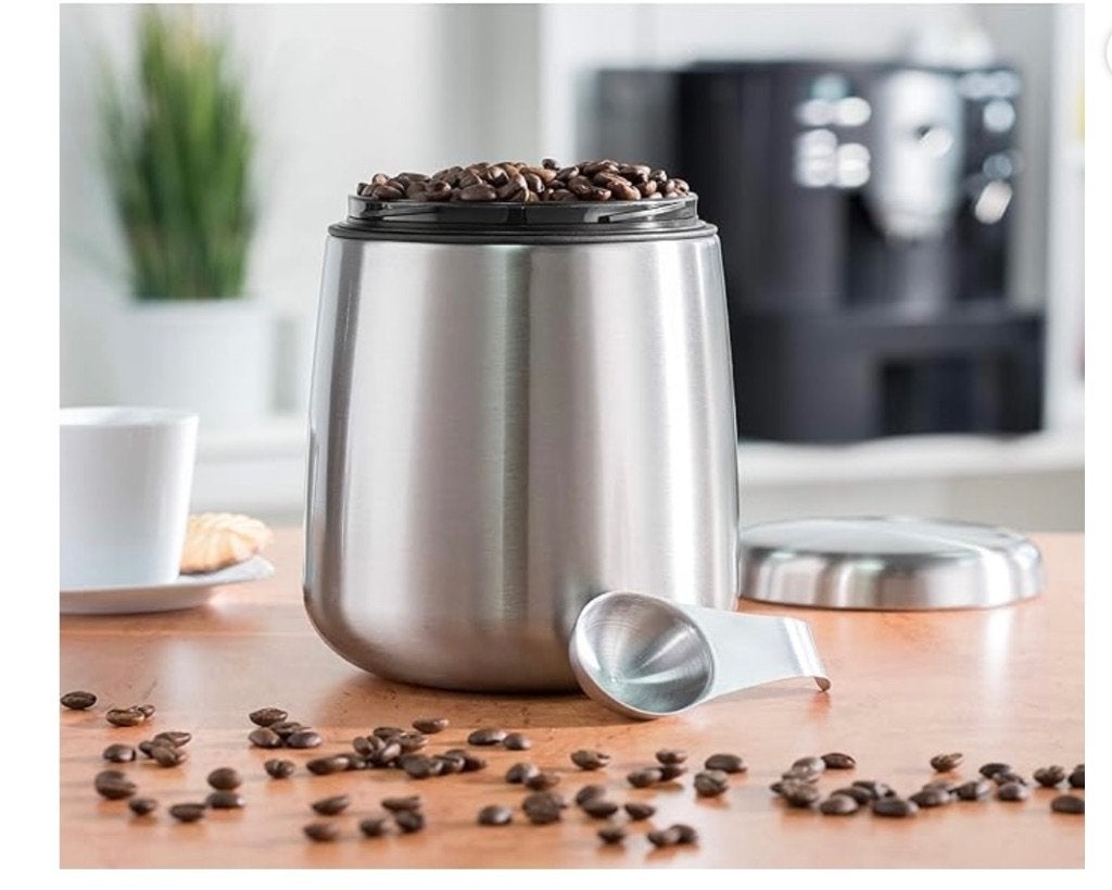 Xavax koffiecontainer RVS, zeer goede staat, 2 stuks, Pot de stockage, Enlèvement ou Envoi, Comme neuf