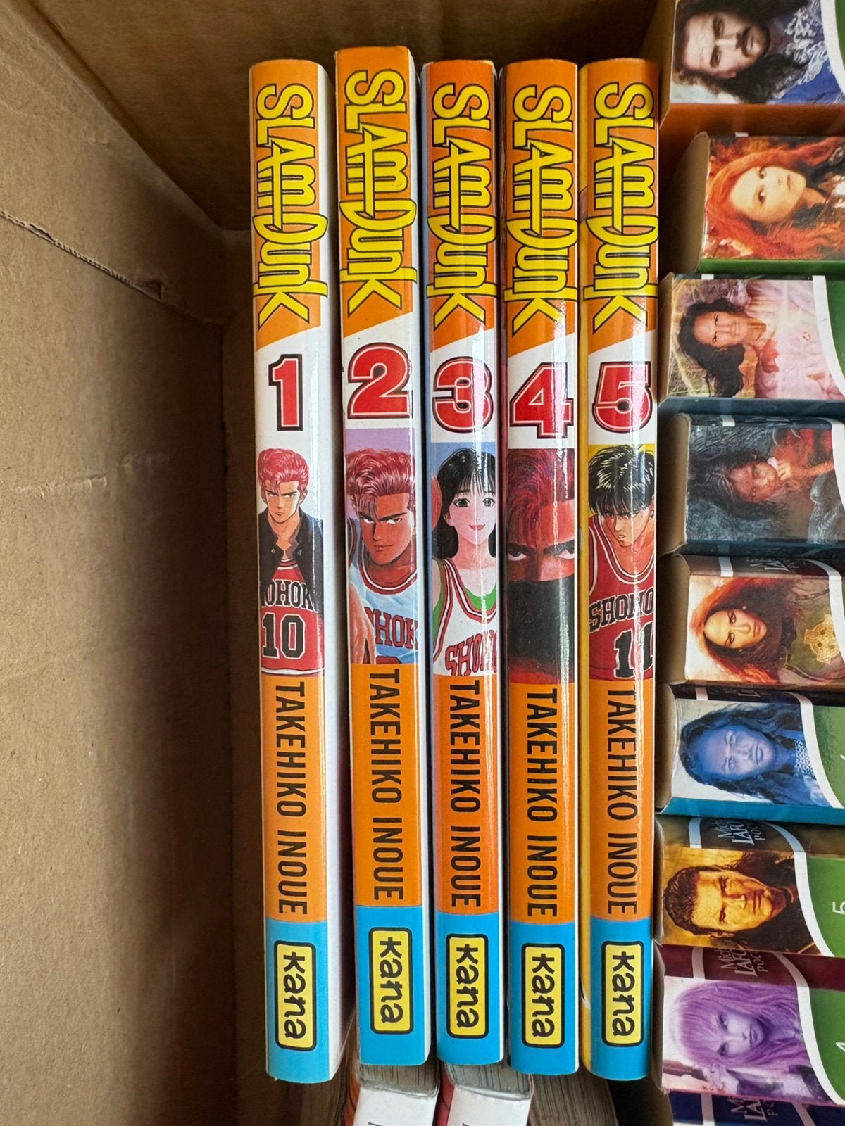 Manga Slam Dunk 1-5, Livres, Enlèvement, Comme neuf