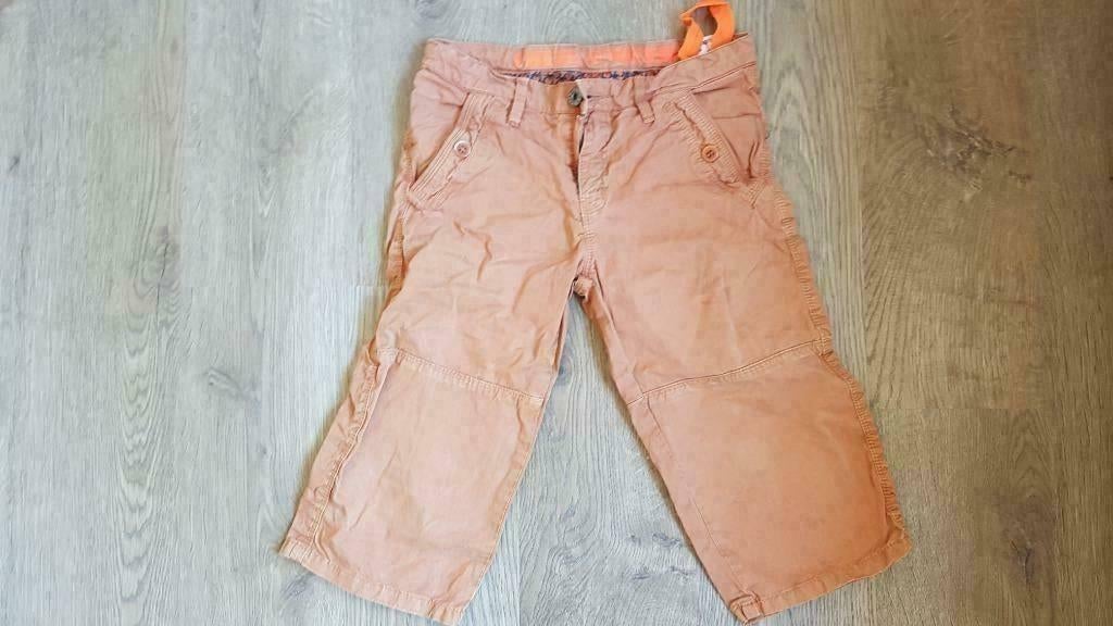 beige / oranje short of bermuda Fred en Ginger maat 140, Kinderen en Baby's, Kinderkleding | Maat 140, Broek, Gebruikt, Ophalen of Verzenden