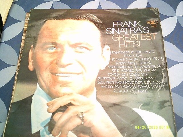 Frank Sinatra - Greatest hits (vinyl lp) 1968., Cd's en Dvd's, Vinyl | Pop, Gebruikt, Beschermende buitenhoes, Complilatie, Fotohoes