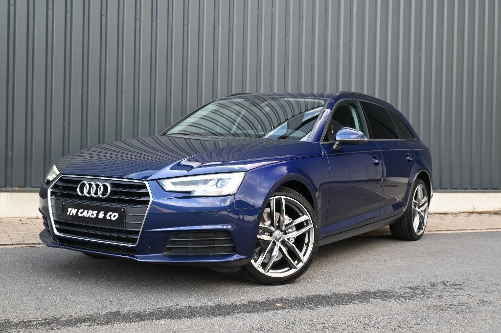 Audi A4 30TDI Carplay, LED, Cruise, Leder, DAB, Trekhaak BTW, Achat, Euro 6, Entreprise, Garantie prolongée