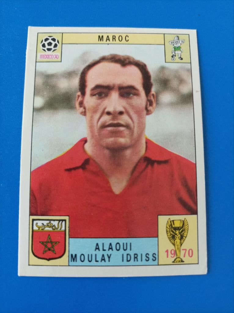 Panini Mexico 70 Alaoui Moulay Idriss Marokko, Ophalen of Verzenden