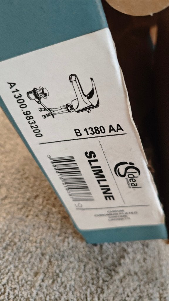 Wastafelkraan Ideal Standard met trekafvoer -Nieuw-, Doe-het-zelf en Bouw, Sanitair, Ophalen of Verzenden, Nieuw, Chroom, Wastafel