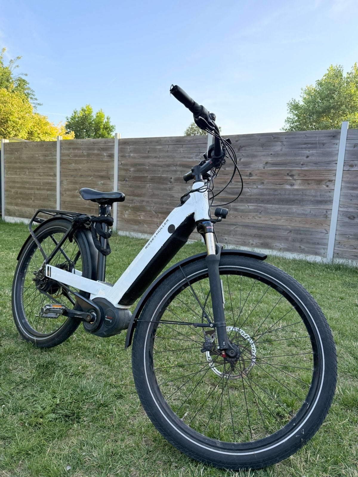 Vélo électrique Riese & Müller, Riese & Müller, 47 à 51 cm, 50 km par batterie ou plus, Enlèvement
