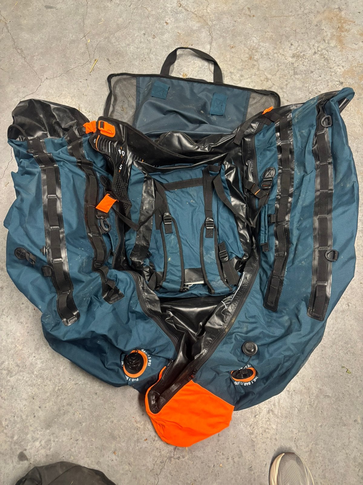 Float tube fltb-5 decathlon, Sports nautiques & Bateaux, Enlèvement, Utilisé