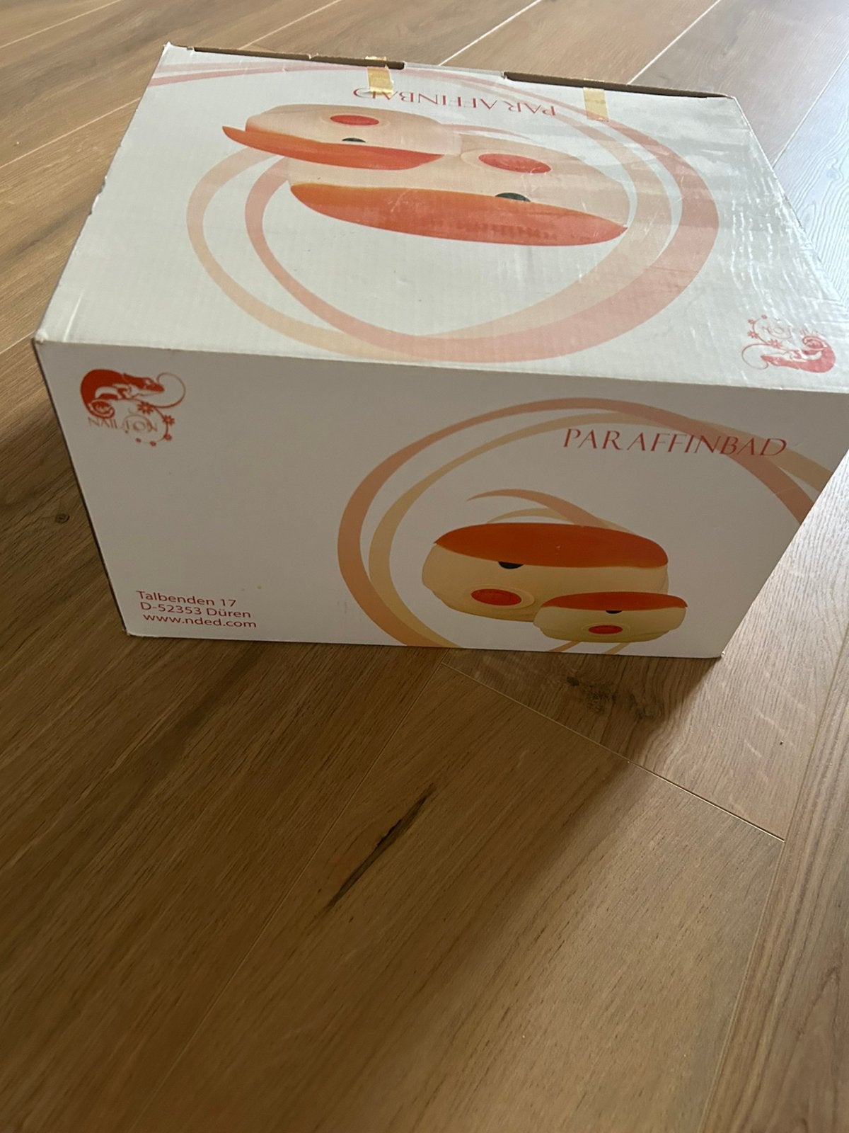 parafinebad, Ophalen, Nieuw