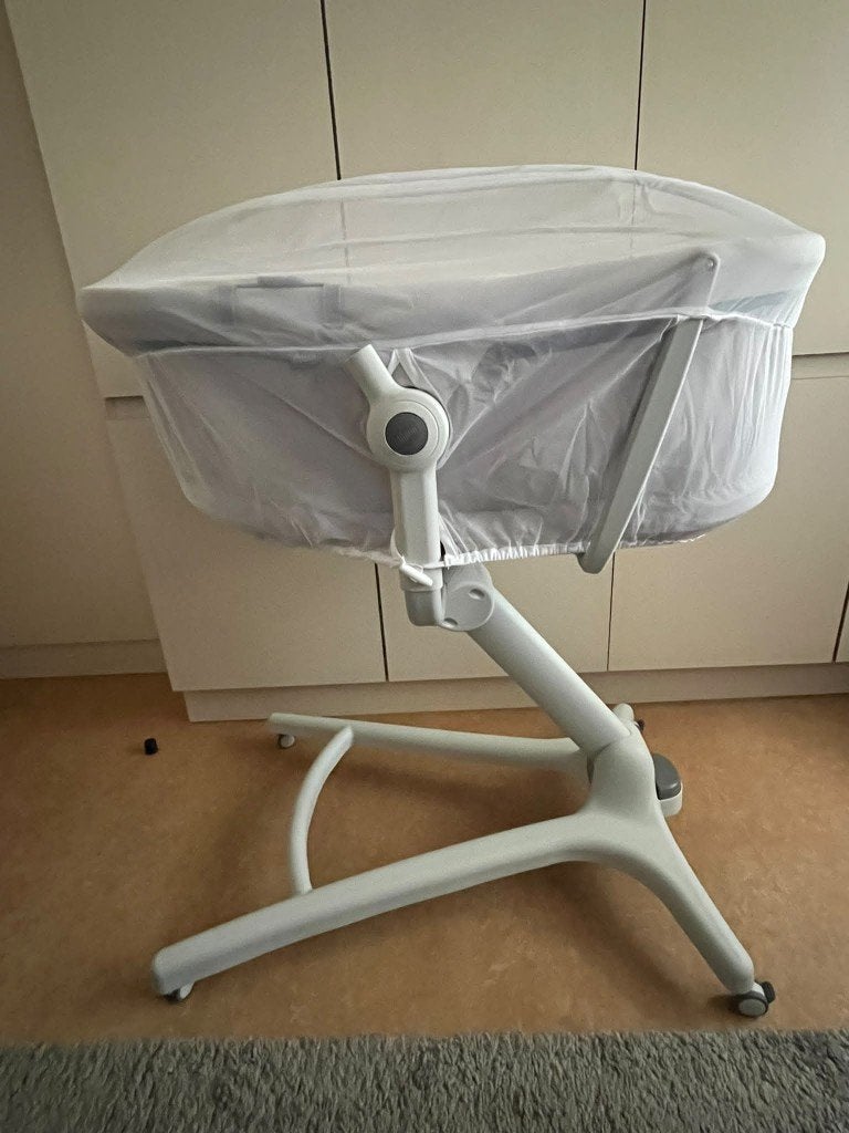 Chicco baby 4 in 1 met chicco muggennet en domoo babynest, Enlèvement, Comme neuf, Berceau