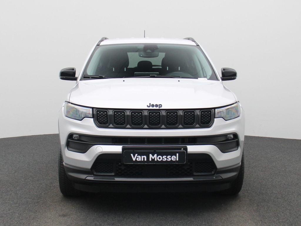 Jeep Compass 1.3 Turbo T4 190 4xe ATX Night Eagle, Auto's, Automaat, Gebruikt, Zwart, 4 cilinders