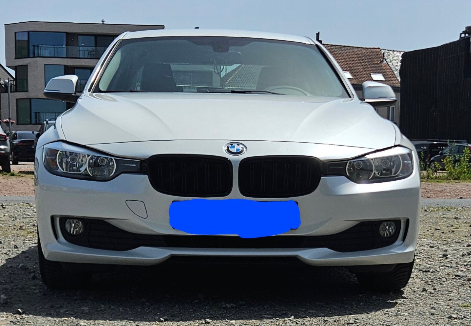 Bmw 318d 2015 EURO 6b, Auto's, BMW, 4 deurs, Achterwielaandrijving, 4 cilinders, Wit