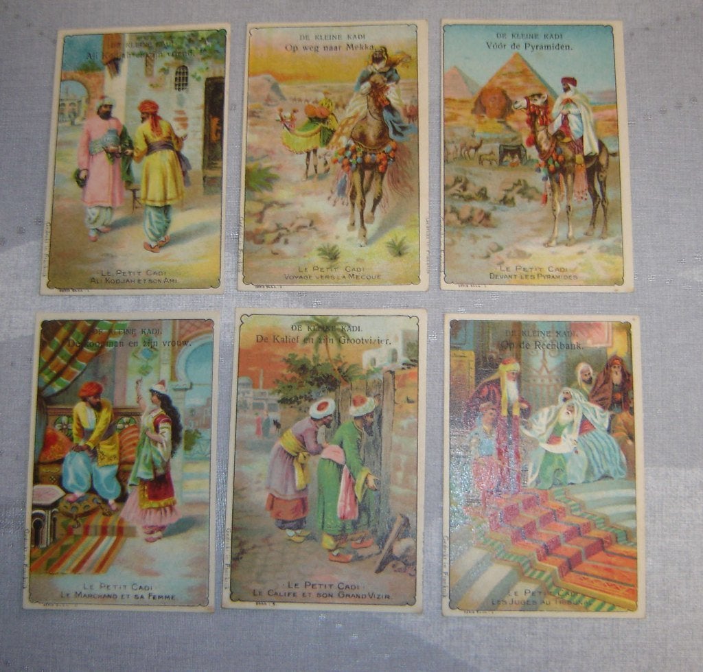 Ruban Chromos Le Petit Kadi, Avant 1940, Gravure, Utilisé, Autres sujets/thèmes