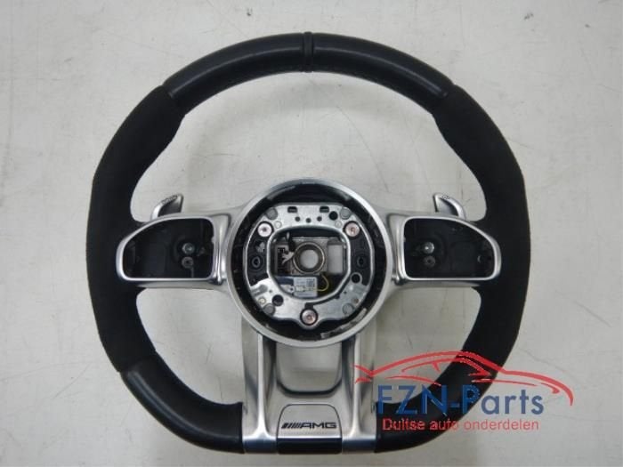 Mercedes-Benz A, B, CLA AMG Stuur Alcantara Leer MF+F1, Ophalen of Verzenden, Gebruikt