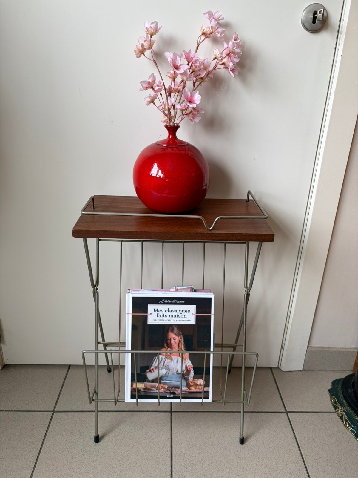 Porte-revue vintage, Maison & Meubles, Accessoires pour la Maison | Porte-journaux & Porte-revues, Utilisé, Enlèvement