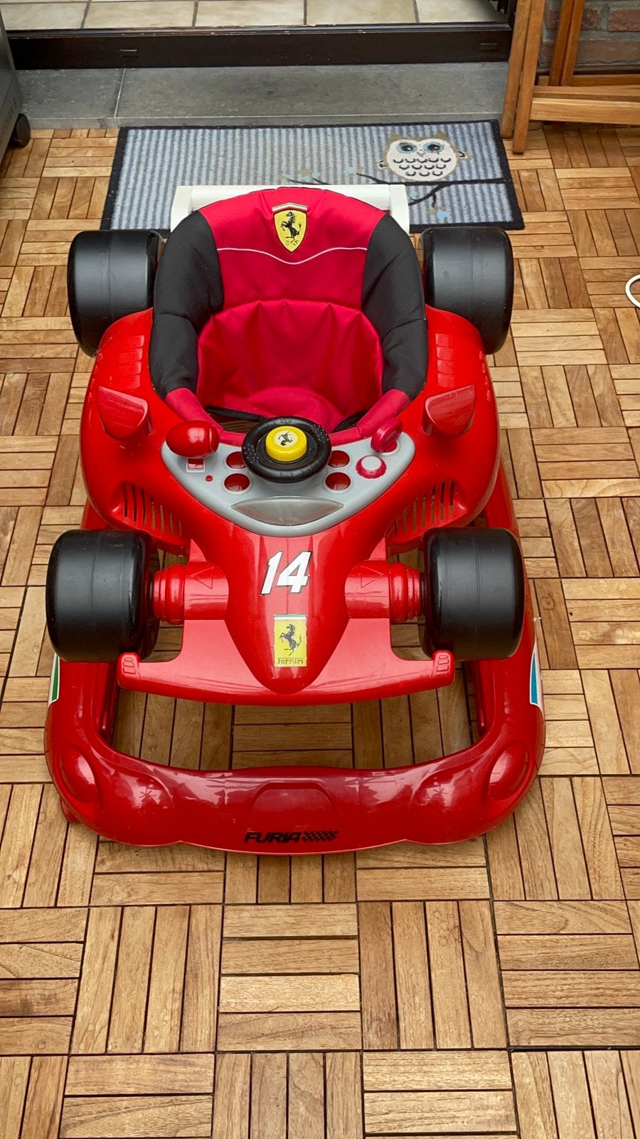 Loopauto Ferrari, Ophalen, Zo goed als nieuw