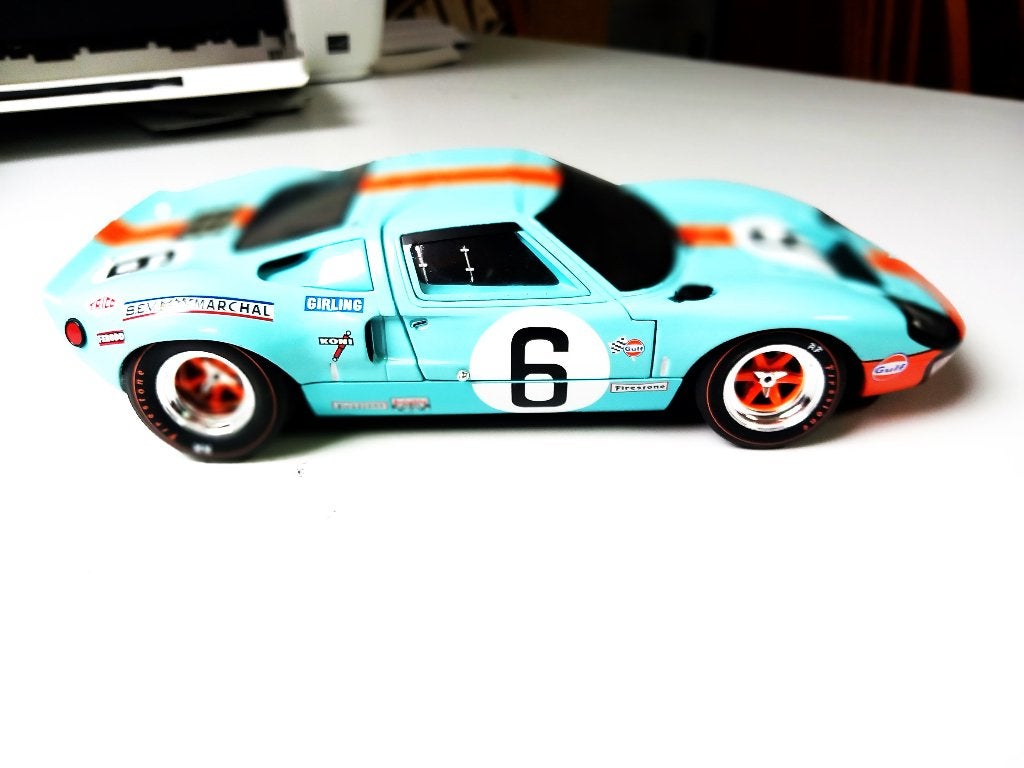 Ford GT40 MK1 Le Mans 1966 Solido 1-18e, Ophalen of Verzenden, Nieuw, Auto, Solido