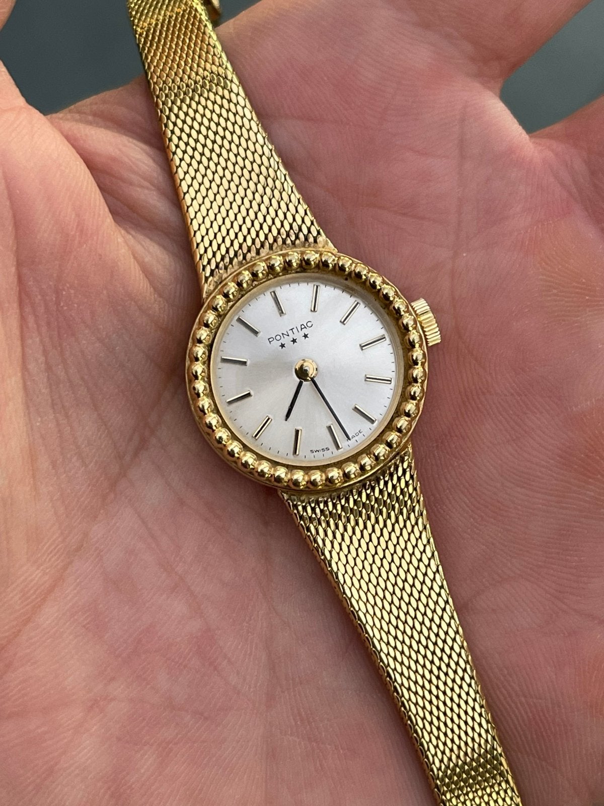 Pontiac Prestige lady, Bijoux, Sacs & Beauté, Montre-bracelet, Autres marques, Enlèvement ou Envoi, Comme neuf