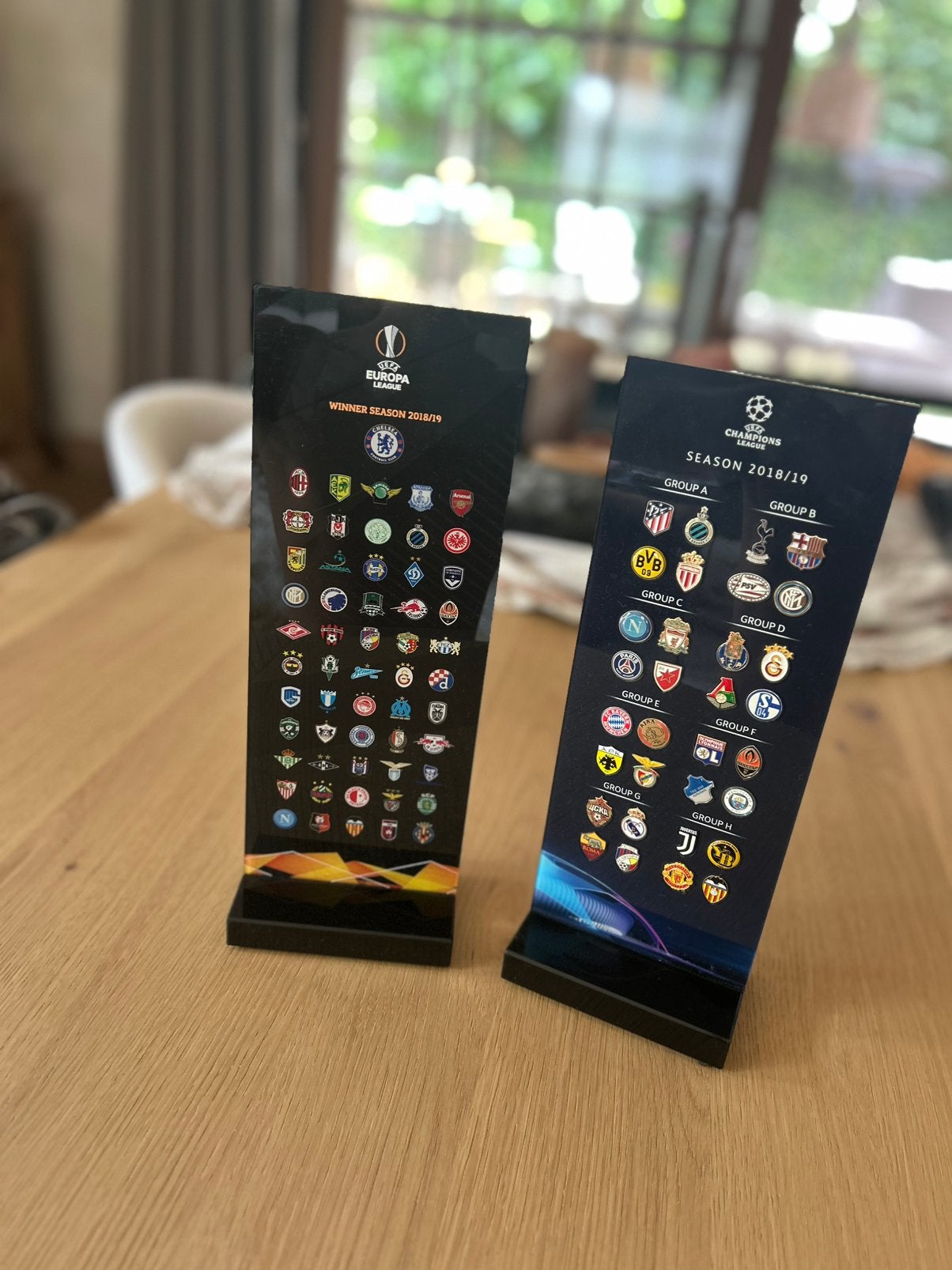 Displays Seizoen 18/19 Champions League & Europa League, Collections, Enlèvement