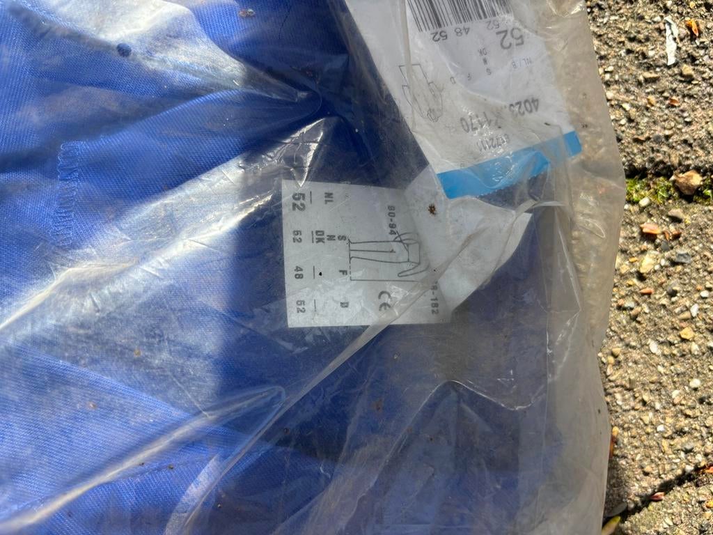 Havep werkjas maat 52 – nieuw in verpakking, Tuin en Terras, Werkkleding, Ophalen of Verzenden, Zo goed als nieuw, Jas