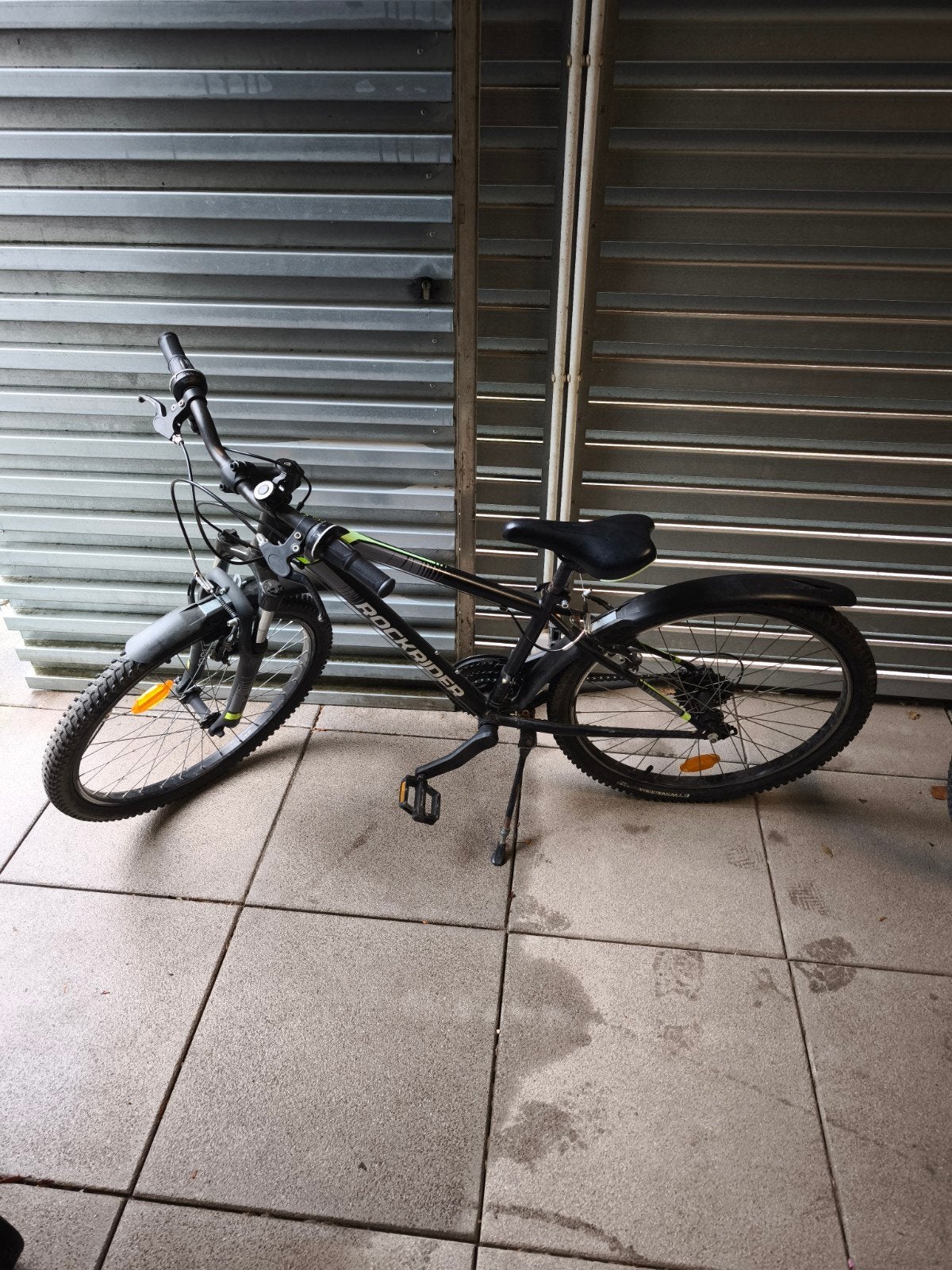 Kinderfiets, Ophalen