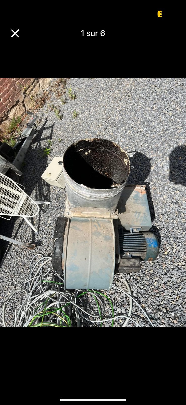 Moteur extracteur pour hotte moteur escargot ventilateur, Bricolage & Construction, Ventilation & Extraction, Enlèvement, Utilisé
