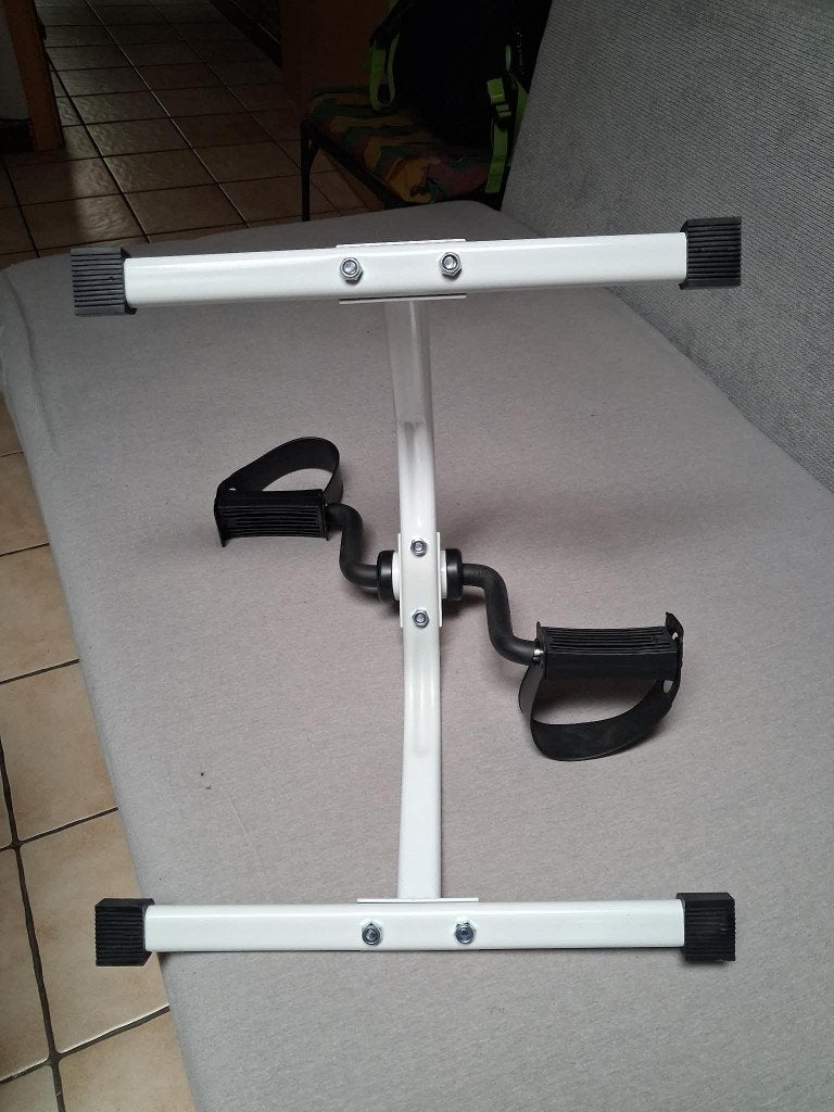 stoelfiets, Sports & Fitness, Appareils de fitness, Jambes, Enlèvement, Métal, Neuf