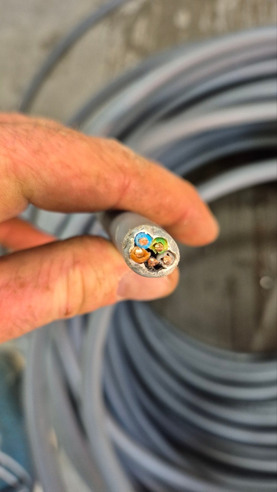 XVB 5G 2,5mm kabel, Doe-het-zelf en Bouw, Ophalen, Nieuw, Kabel of Snoer
