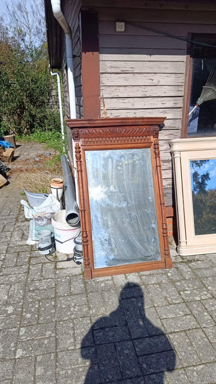 Miroir ancien Malines, Antiquités & Art, Enlèvement