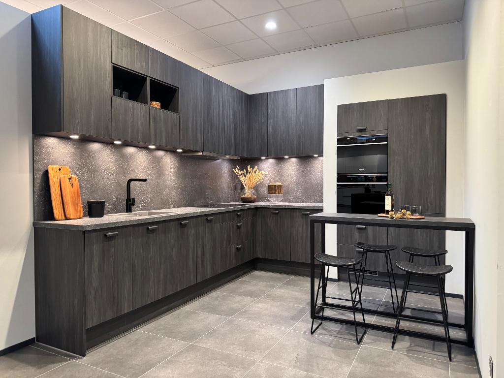 Keuken, Ophalen, Nieuw, Dubbelwandige keuken, Hout