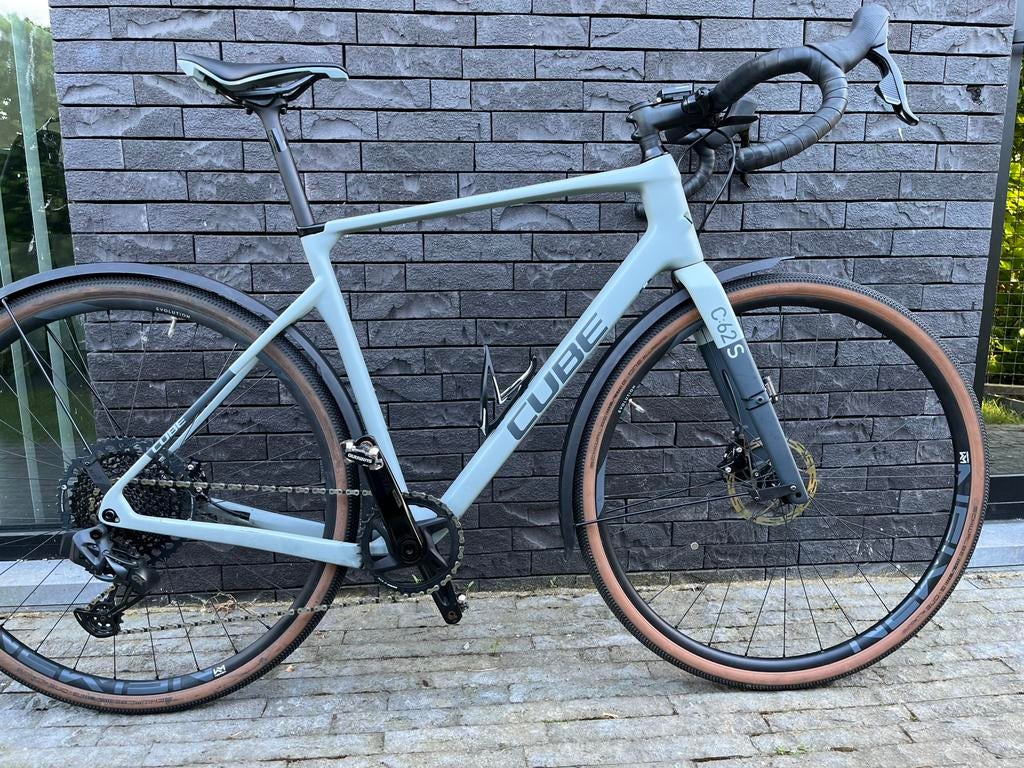 Cube nuroad gravel sram, Gebruikt, 10 tot 15 versnellingen, Schijfrem, Ophalen