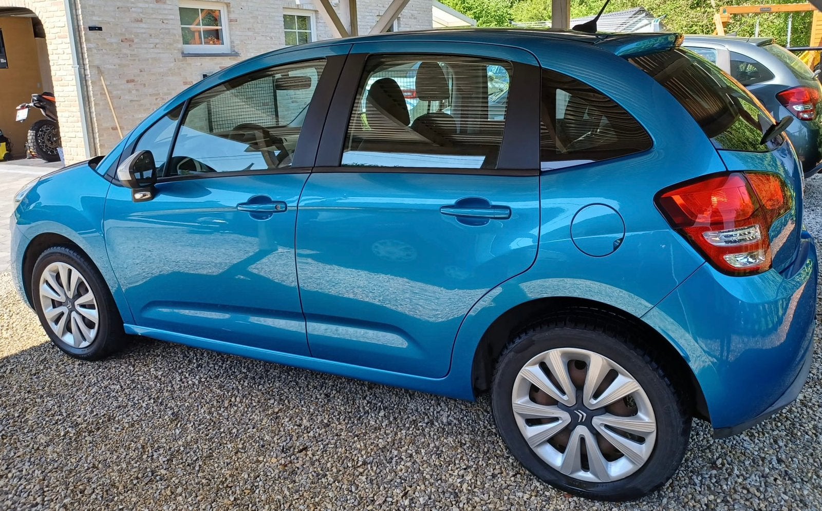 Citroën C3 Benzine, Auto's, Voorwielaandrijving, Euro 5, Stof, Zwart