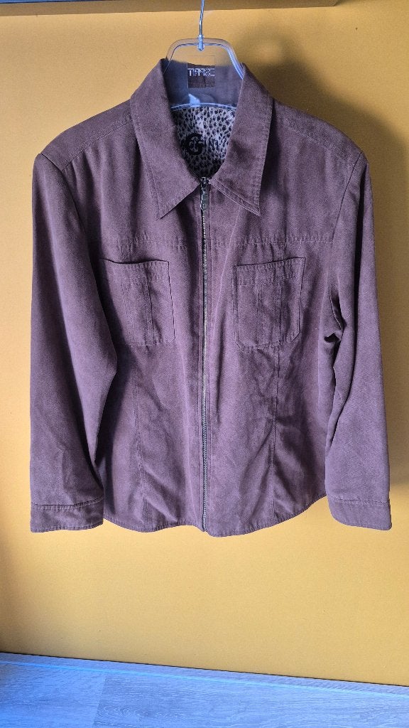 Dames zomerjas van Biaggini, Biaggini, Bruin, Maat 46/48 (XL) of groter, Ophalen of Verzenden