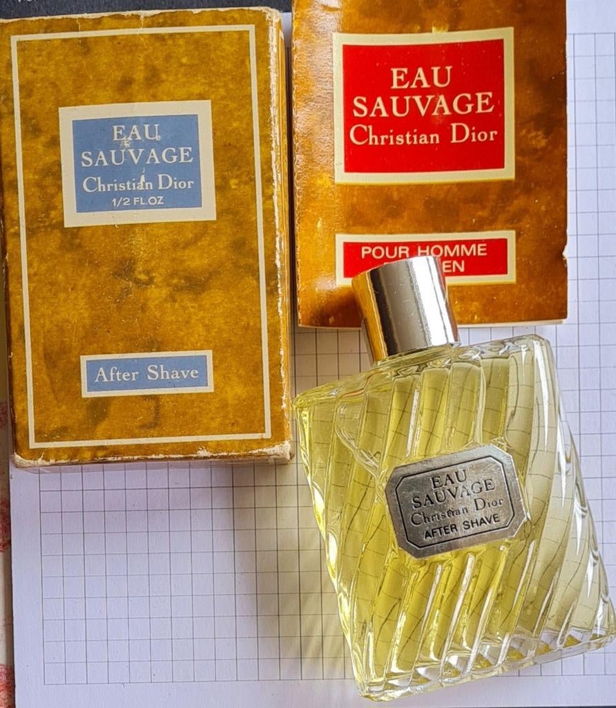 EAU SAUVAGE  Christian Dior After Shave jaren 60 !, Enlèvement