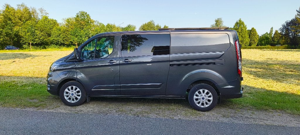 ford transit custom limited dubbel cabine, Argent ou Gris, Achat, Euro 6, Entretenue par le concessionnaire