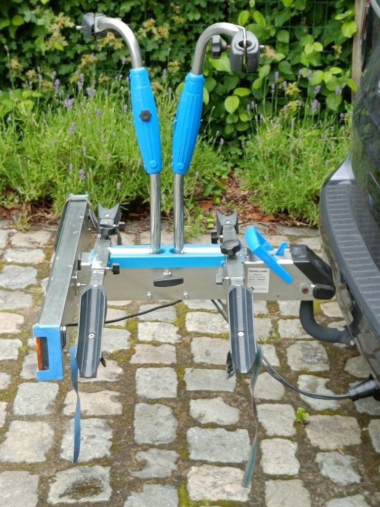fietsendrager, Autos : Divers, Porte-vélos, Enlèvement, 2 vélos, Utilisé, Support d'attelage