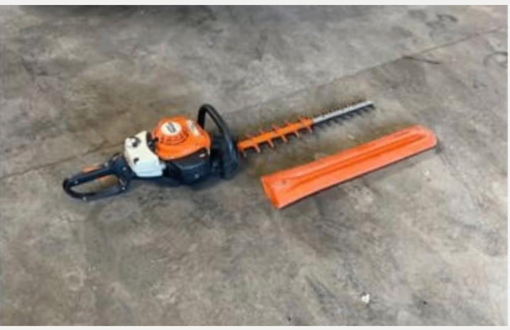 haagschaar stihl HS 82 R, Tuin en Terras, Ophalen, Gebruikt, Benzine