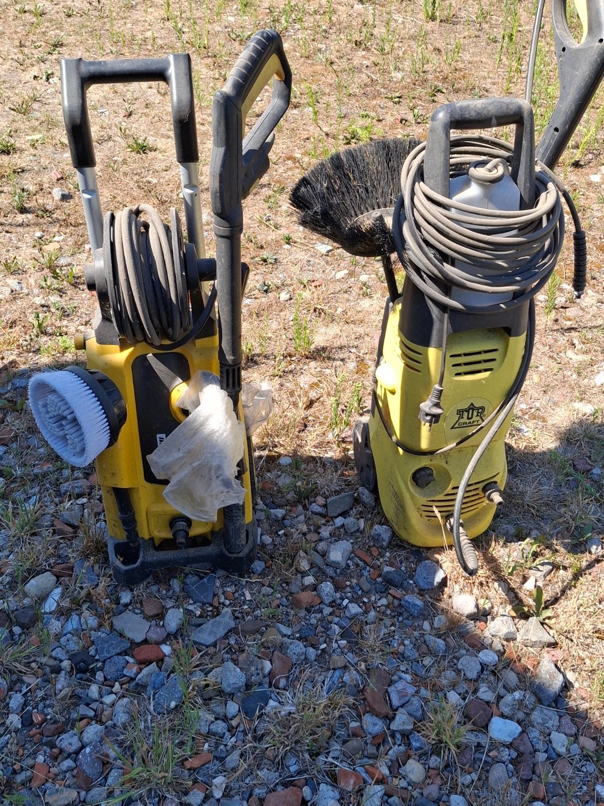 2 hogedrukreinigers, Ophalen, Gebruikt, Elektrisch, Top craft en duro pro