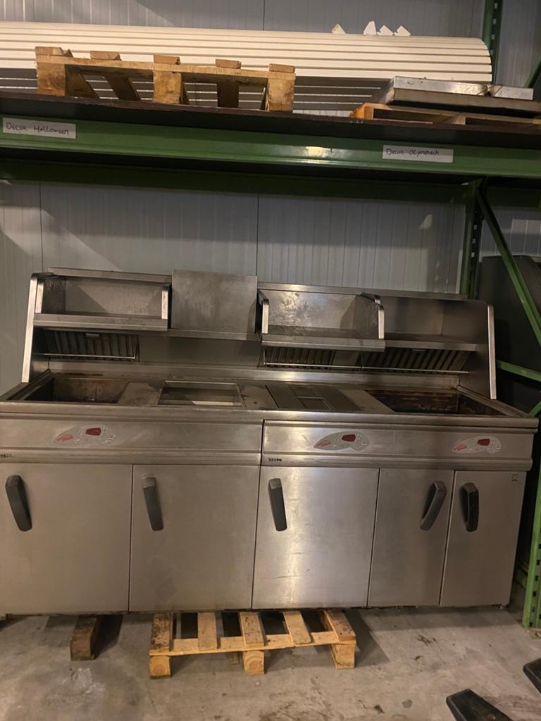 Friteuse hegro, Ophalen