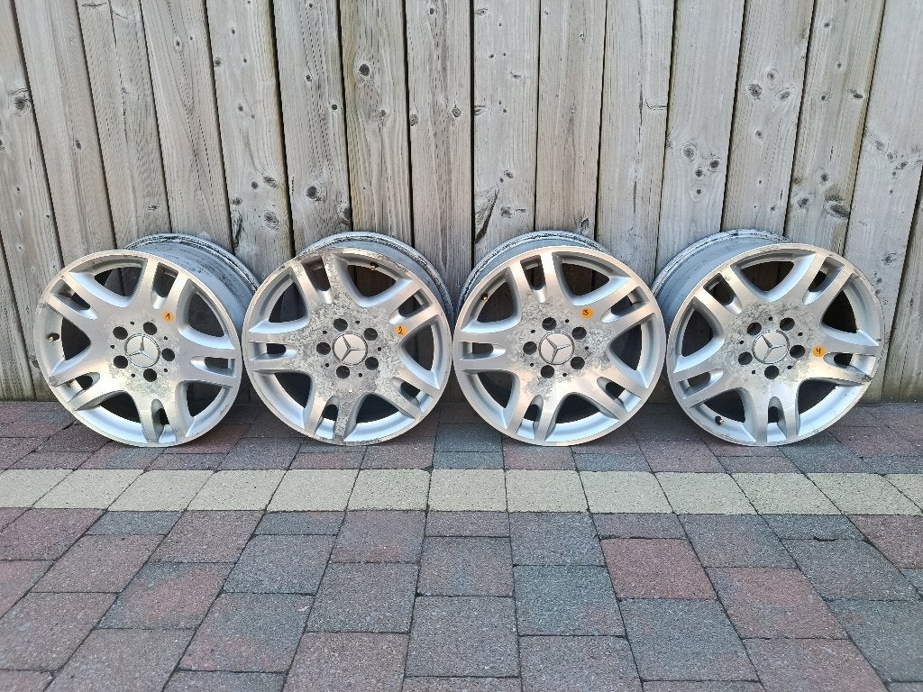 MERCEDES  Velgen 5x112 66.6 16 inch, Auto-onderdelen, Banden en Velgen, Ophalen, 16 inch, Velg(en)