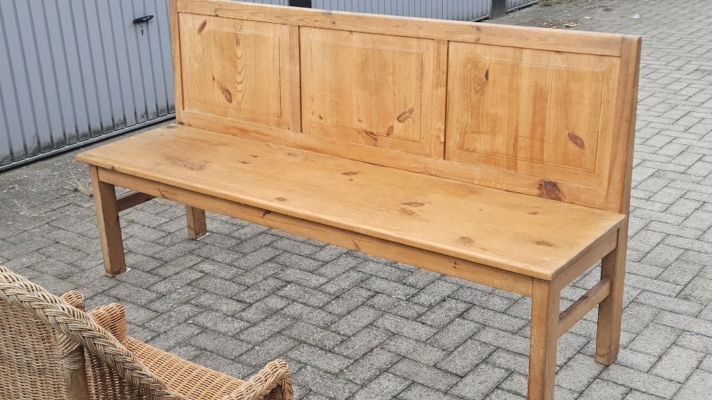 Mooie kerkbank breedte 1.90, Ophalen