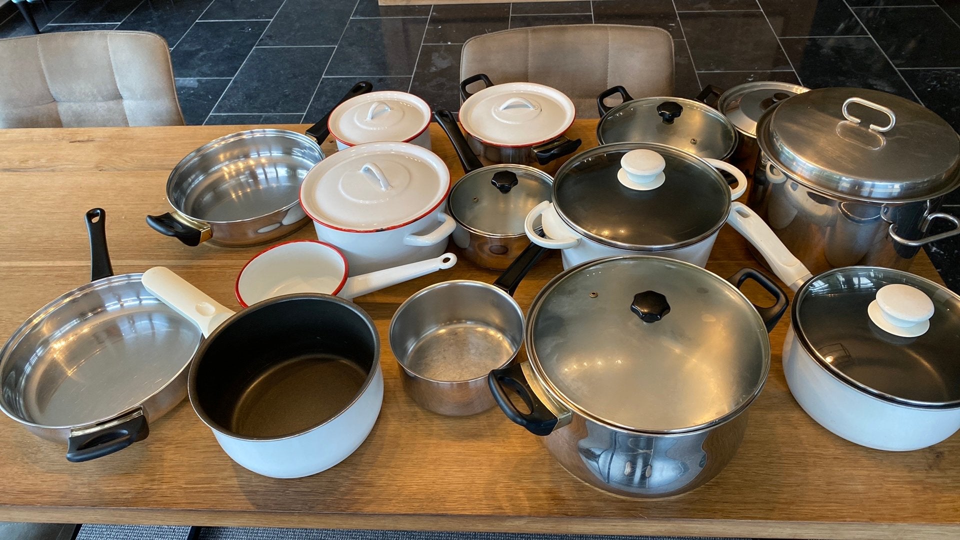 15 potten en pannen, Huis en Inrichting, Ophalen