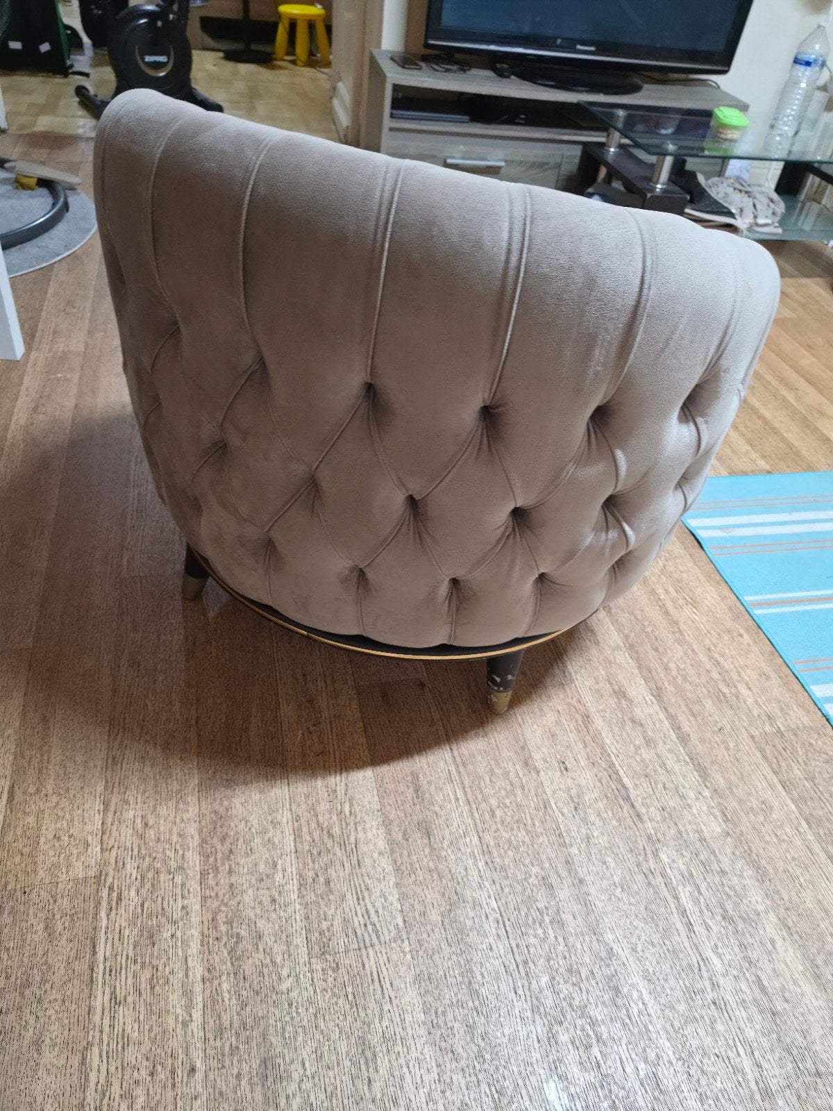 sofa valvet, Huis en Inrichting, Zetels | Voetbanken en poefs, Ophalen