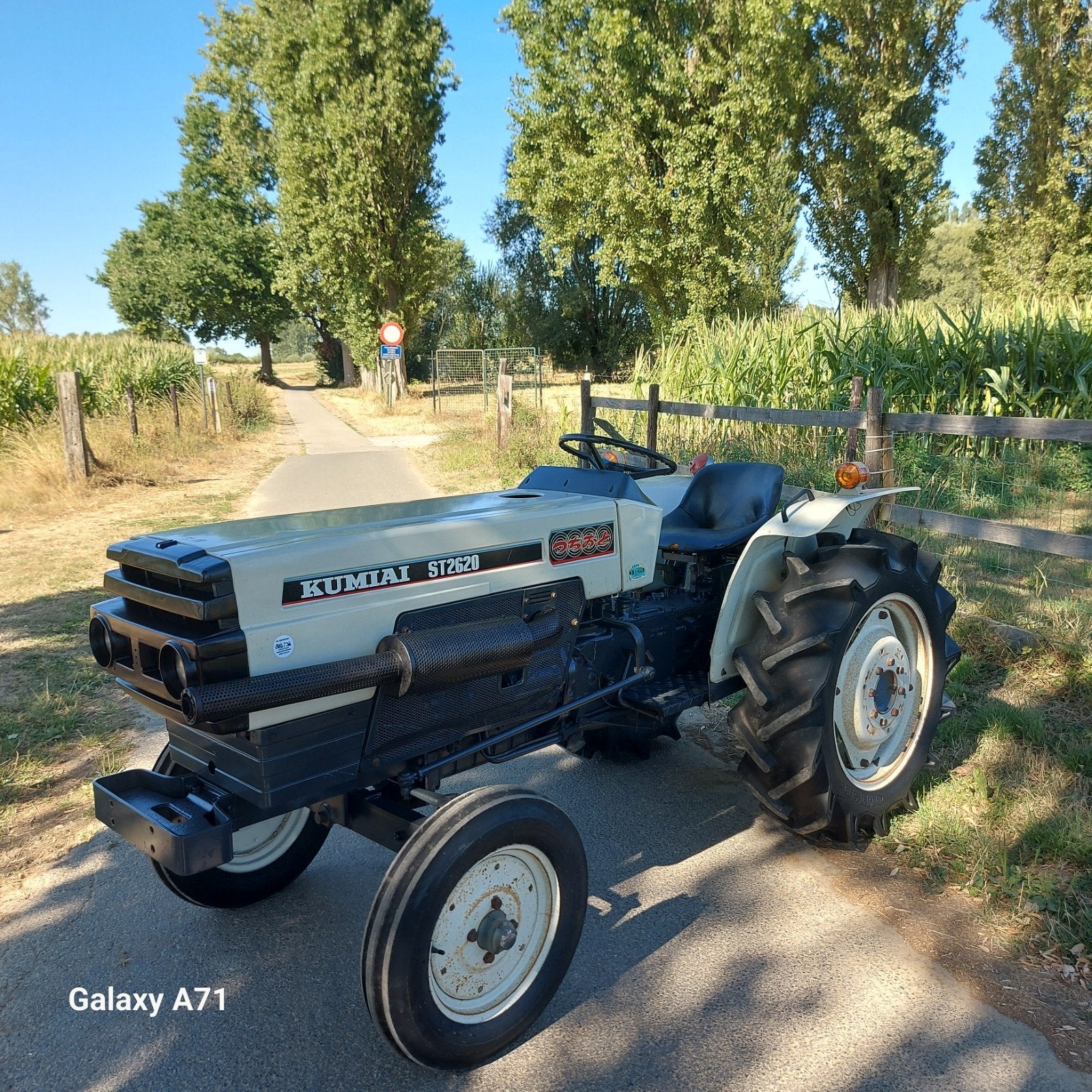minitractor mitsubishi 4cil 29pk TOPPER!, Ophalen