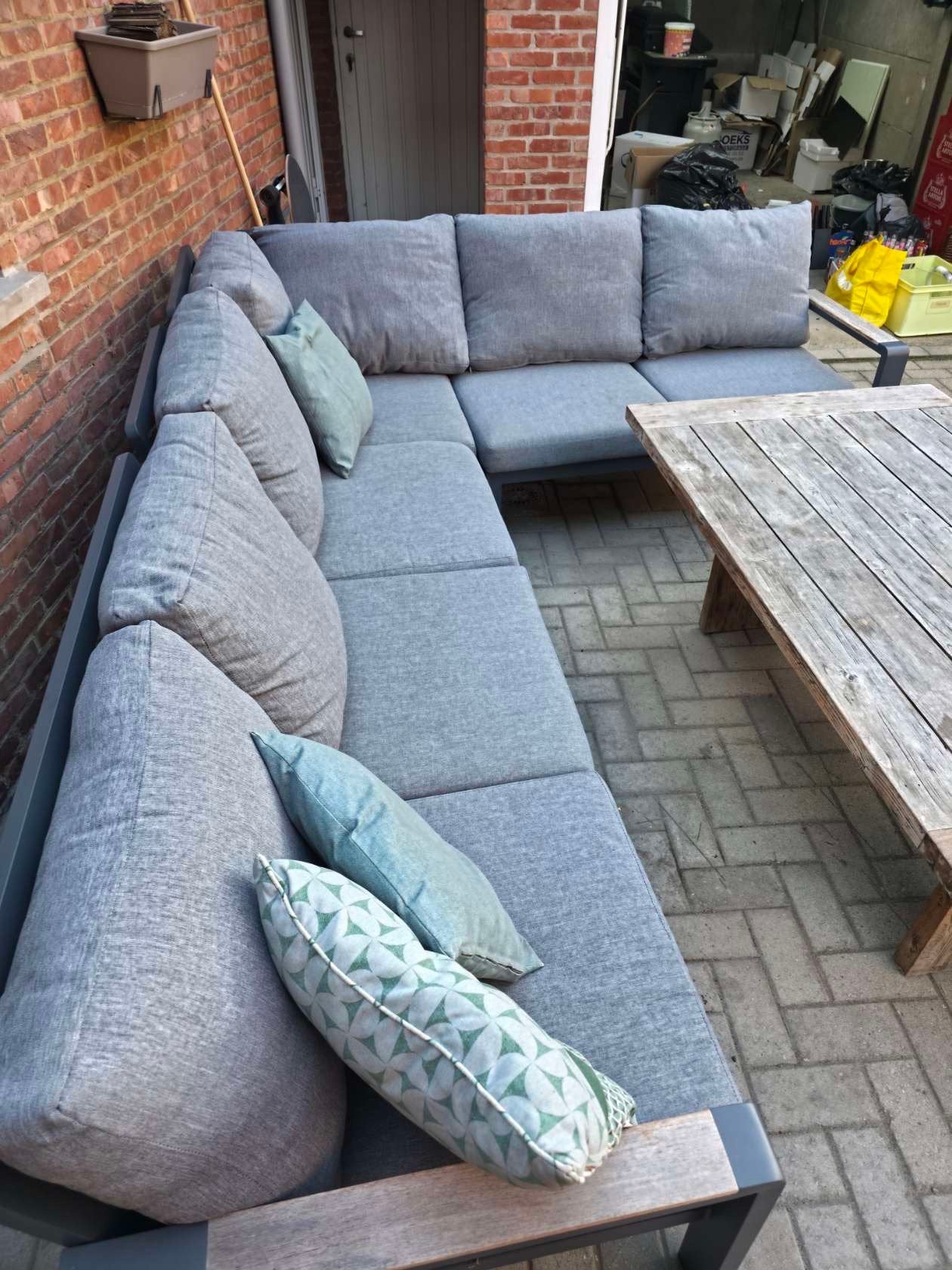 Tuinset, Jardin & Terrasse, Ensembles de jardin, Enlèvement, Comme neuf, Salons de jardin