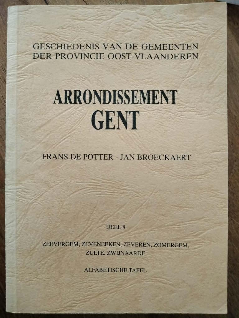 Boek: Geschiedenis van de gemeenten Oost-Vlaanderen (deel 8), Livres, Histoire & Politique, Comme neuf, Enlèvement ou Envoi