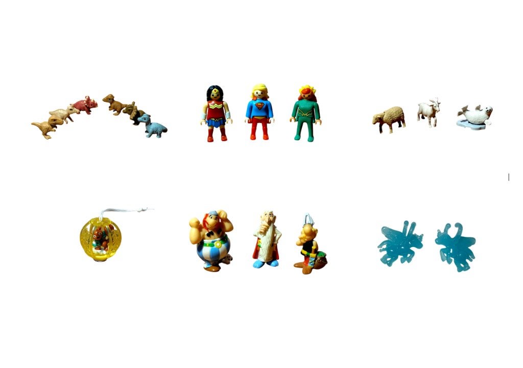 Figurines Kinder 2006 / 2019 / 2023 / 2025 / 2026, Enlèvement, Comme neuf