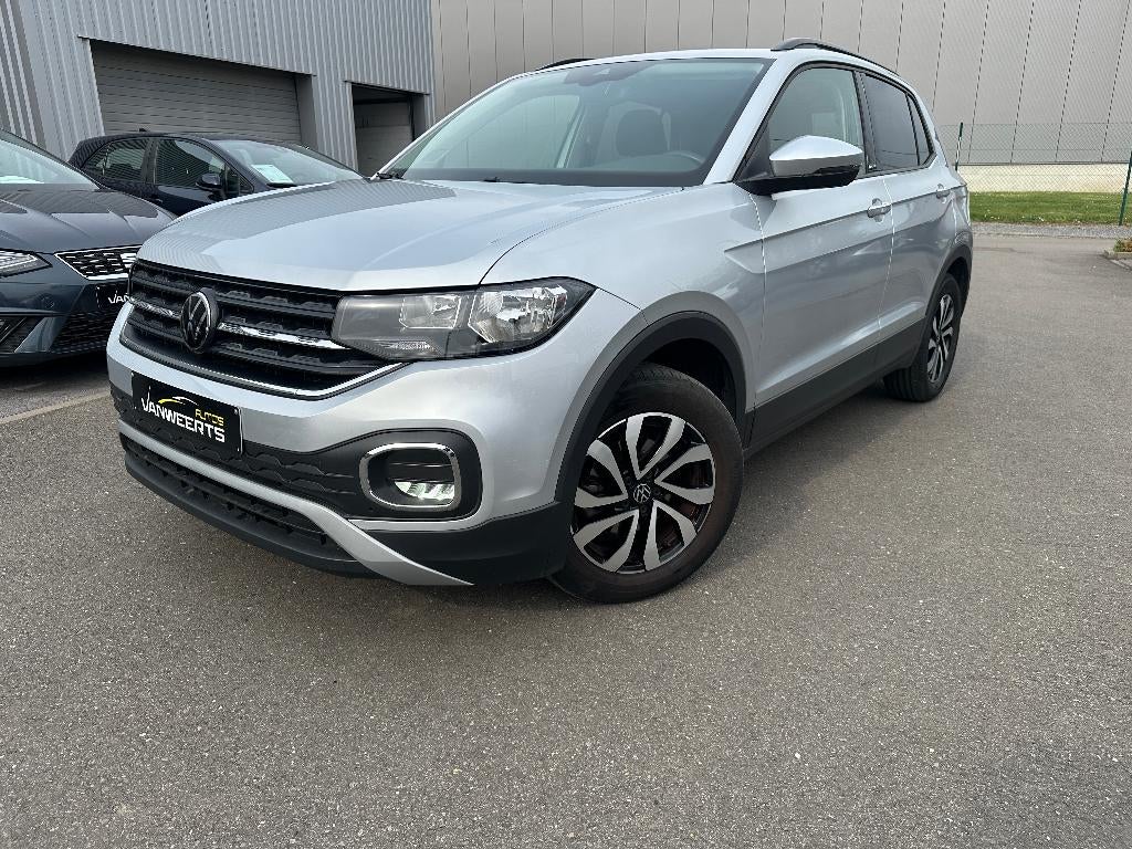 Vw T-Cross, 1.0 TSI AUTOMAAT, Carplay-Android/ Camera, Auto's, Volkswagen, Euro 6, 1290 kg, Bedrijf, 5 zetels